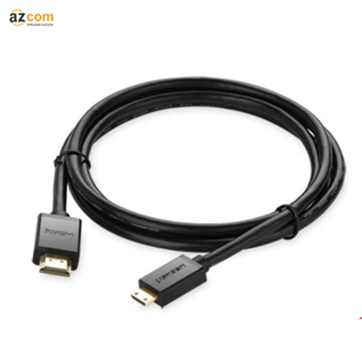 Dây Mini HDMI 1M Ugreen hỗ trợ độ phân giải 4K chính hãng UG-10195