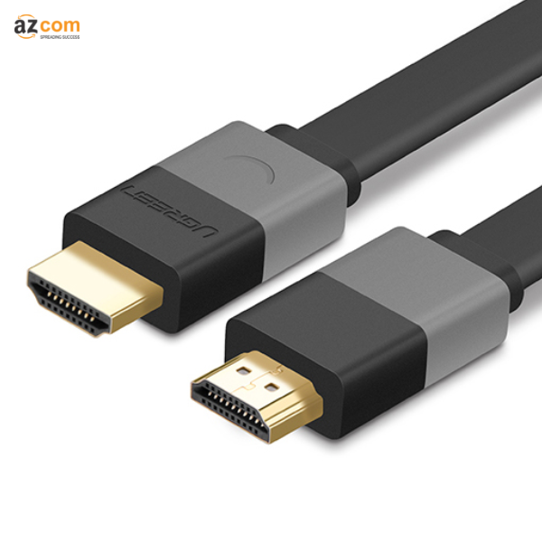 Dây HDMI Ugreen dẹt vỏ nhựa 3M trợ 3D 4K UG-30111