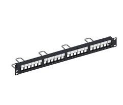 Thanh đấu nối Patch Panel  24 cổng Commscope 760237040 UTP, SL, DDM, 24 cổng, 1U, rỗng, thẳng