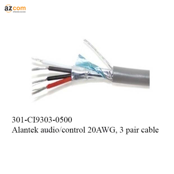 Cáp điều khiển Alantek 20AWG 3 Pair | PN : 301-CI9303-0500