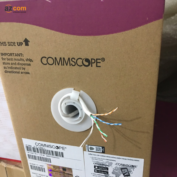 Cáp mạng Commsope Cat5e UTP PN: 6-219590-2