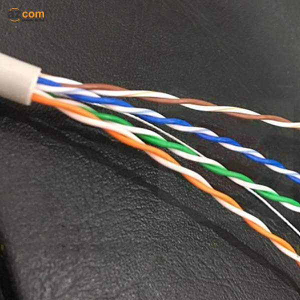 Cáp mạng HQ Cat5e UTP CCAH lõi hợp kim