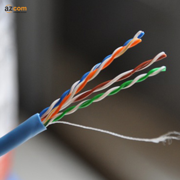 Cáp mạng HQ Cat5e UTP CCAH lõi hợp kim